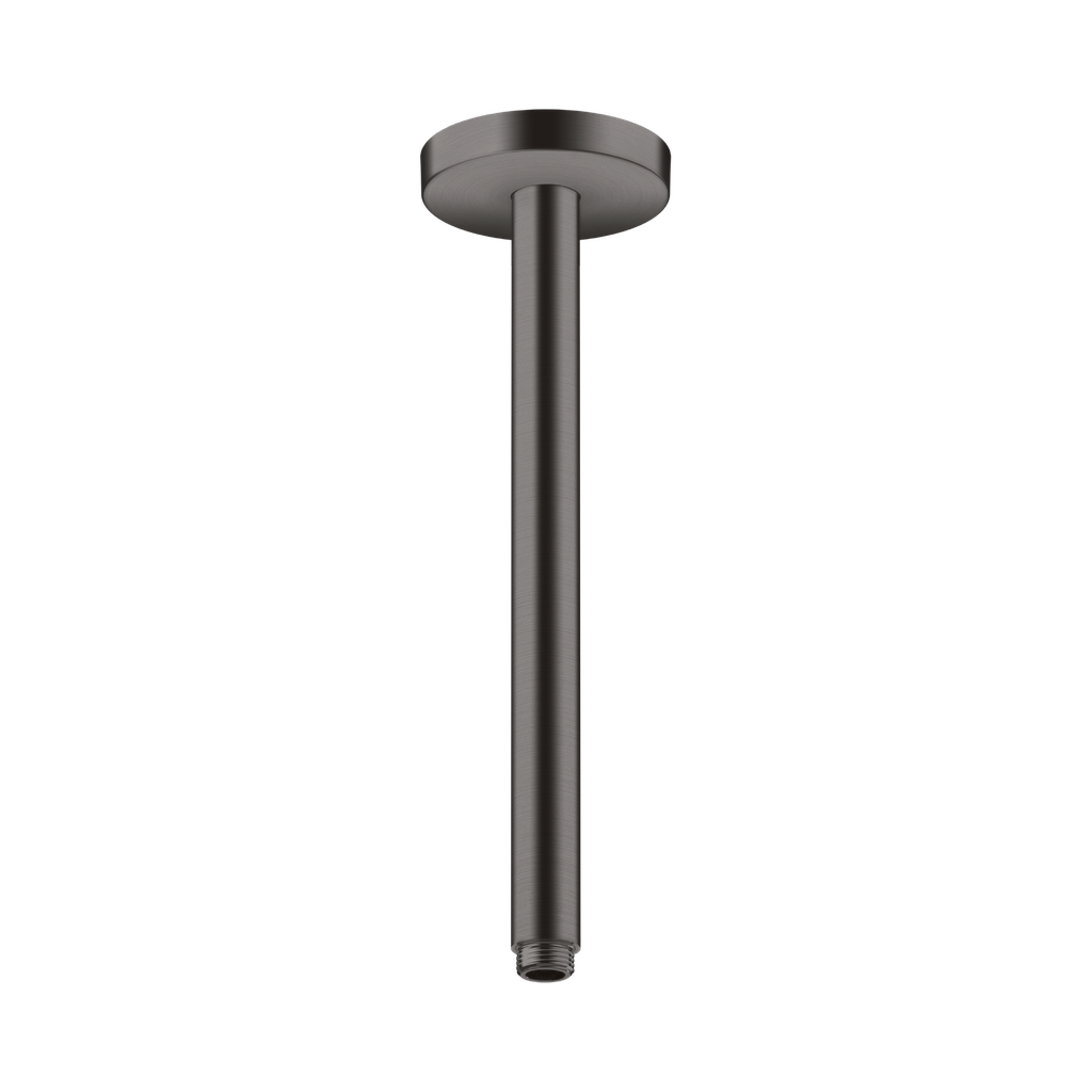 Hansgrohe 26433341 Axor Extension Pipe For Ceiling Mount 12" Brushed Black Chrome