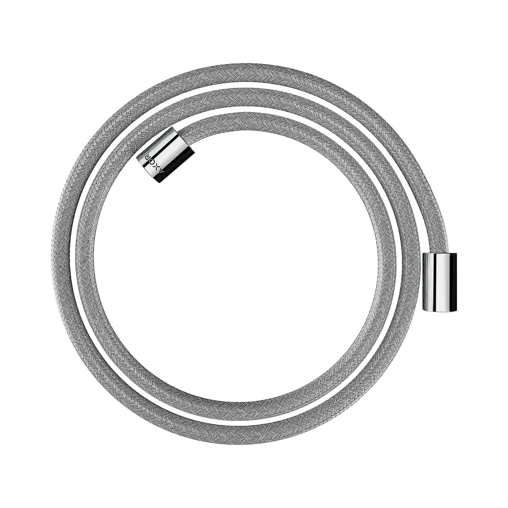 Hansgrohe 28261000 Axor Textile Hose With Cylindrical Nut 63" Chrome