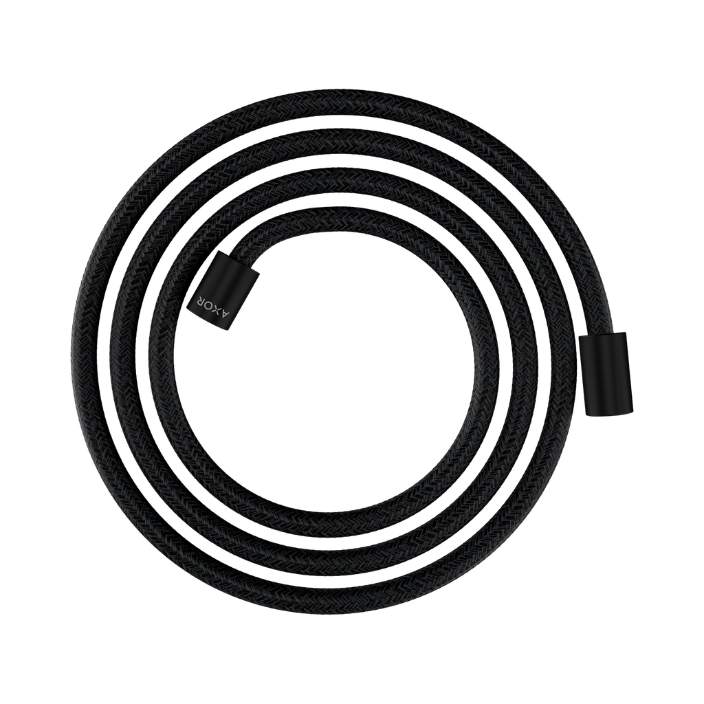Hansgrohe 28291670 Axor Textile Hose With Cylindrical Nut 79" Matte Black