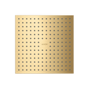 Hansgrohe 35313251 Axor Showerhead 250 Square 2-Jet Brushed Gold Optic