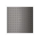 Hansgrohe 35313341 Axor Showerhead 250 Square 2-Jet Brushed Black Chrome