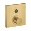 Hansgrohe 36714251 Axor ShowerSelect Thermostatic Square Trim Brushed Gold Optic