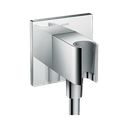 Hansgrohe 36734001 Axor Wall Outlet Square Handshower Holder Chrome