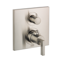 Hansgrohe 39700821 Axor Citterio Thermostatic Trim with Volume Control Brushed Nickel