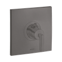 Hansgrohe 39711341 Axor Citterio Thermostatic Trim with Lever Handle Brushed Black Chrome