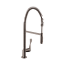 Hansgrohe 39840341 Axor Citterio Semi-Pro 2-Spray Kitchen Faucet Brushed Black Chrome