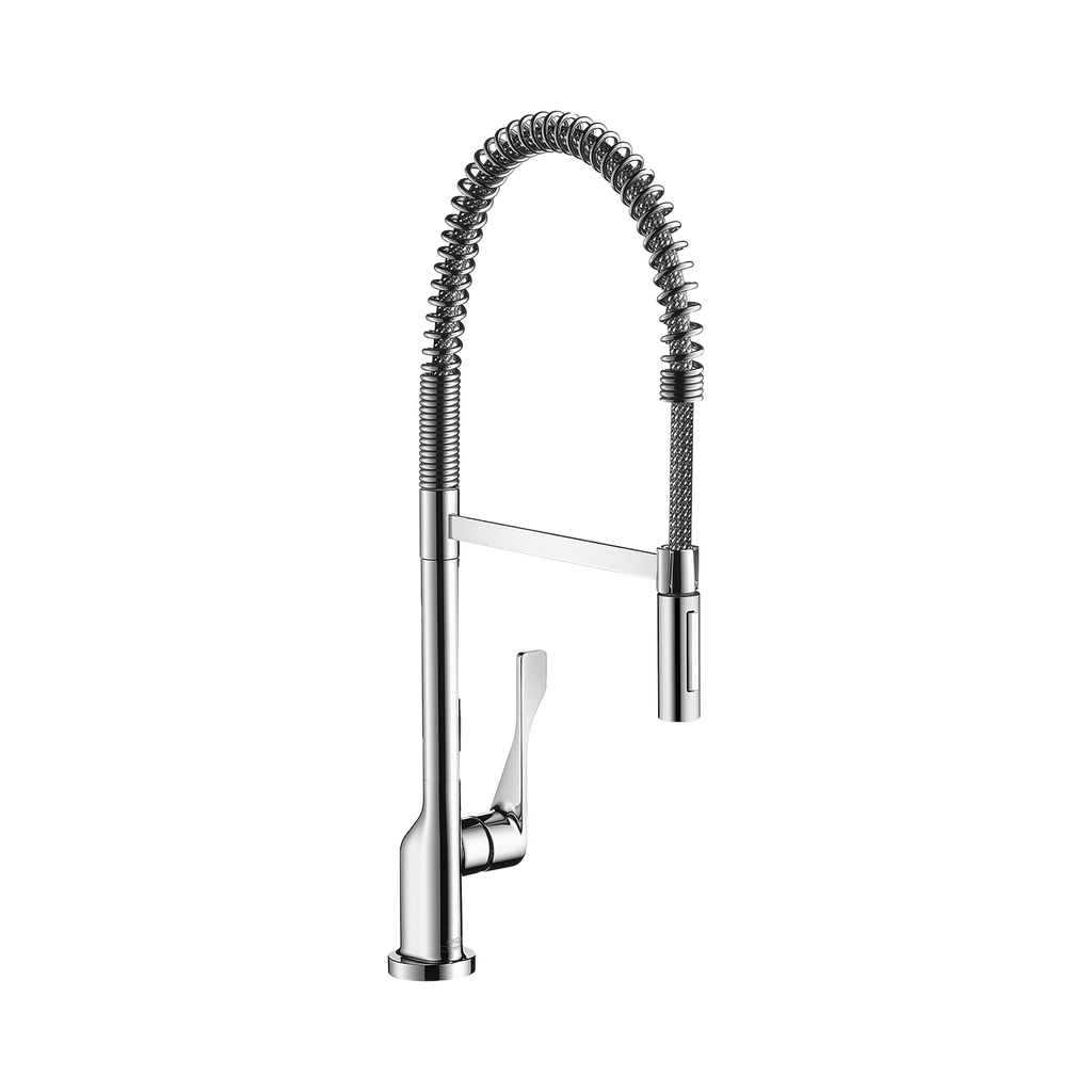 Hansgrohe 39841001 Axor Citterio Semi-Pro 2-Spray Kitchen Faucet Chrome