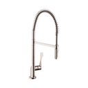 Hansgrohe 39841801 Axor Citterio Semi-Pro 2-Spray Kitchen Faucet Steel Optic