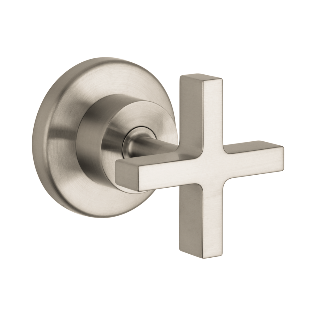 Hansgrohe 39967821 Axor Citterio Volume Control Trim Cross Handle Brushed Nickel