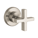 Hansgrohe 39967821 Axor Citterio Volume Control Trim Cross Handle Brushed Nickel