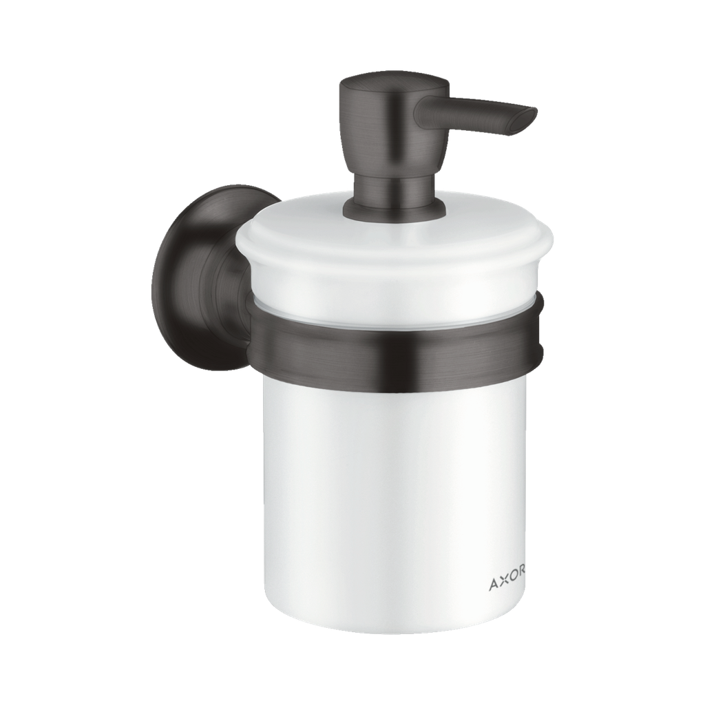 Hansgrohe 42019340 Axor Montreux Soap Dispenser Brushed Black Chrome