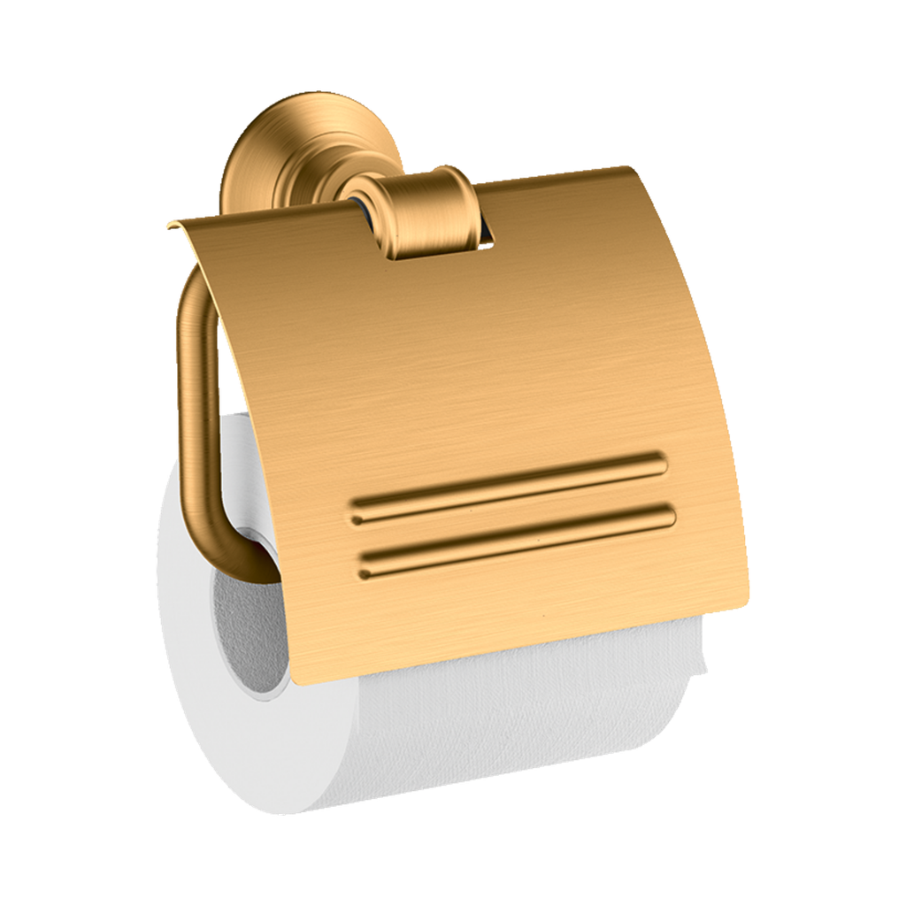 Hansgrohe 42036250 Axor Montreux Toilet Paper Holder Brushed Gold Optic