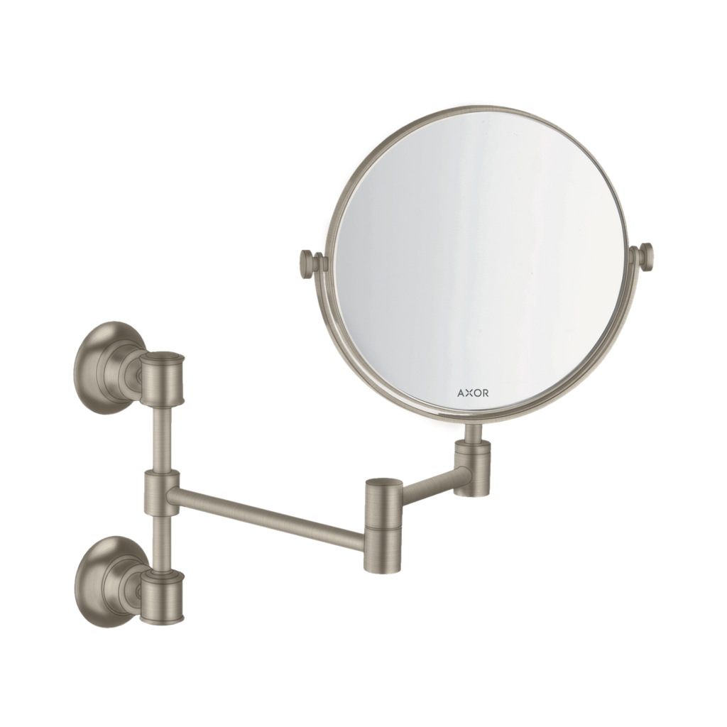 Hansgrohe 42090820 Axor Montreux Pull Out Shaving Mirror Brushed Nickel
