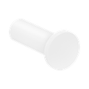 Hansgrohe 42811700 Axor Universal Circular Small Hook Matte White