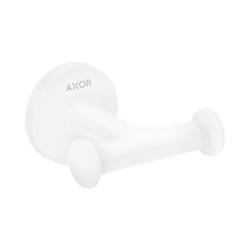 Hansgrohe 42812700 Axor Universal Circular Double Hook Matte White