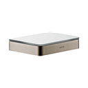 Hansgrohe 42840820 Axor Universal Softsquare Shelf 6" Brushed Nickel