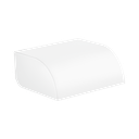 Hansgrohe 42858700 Axor Universal Circular Roll Holder With Cover Matte White