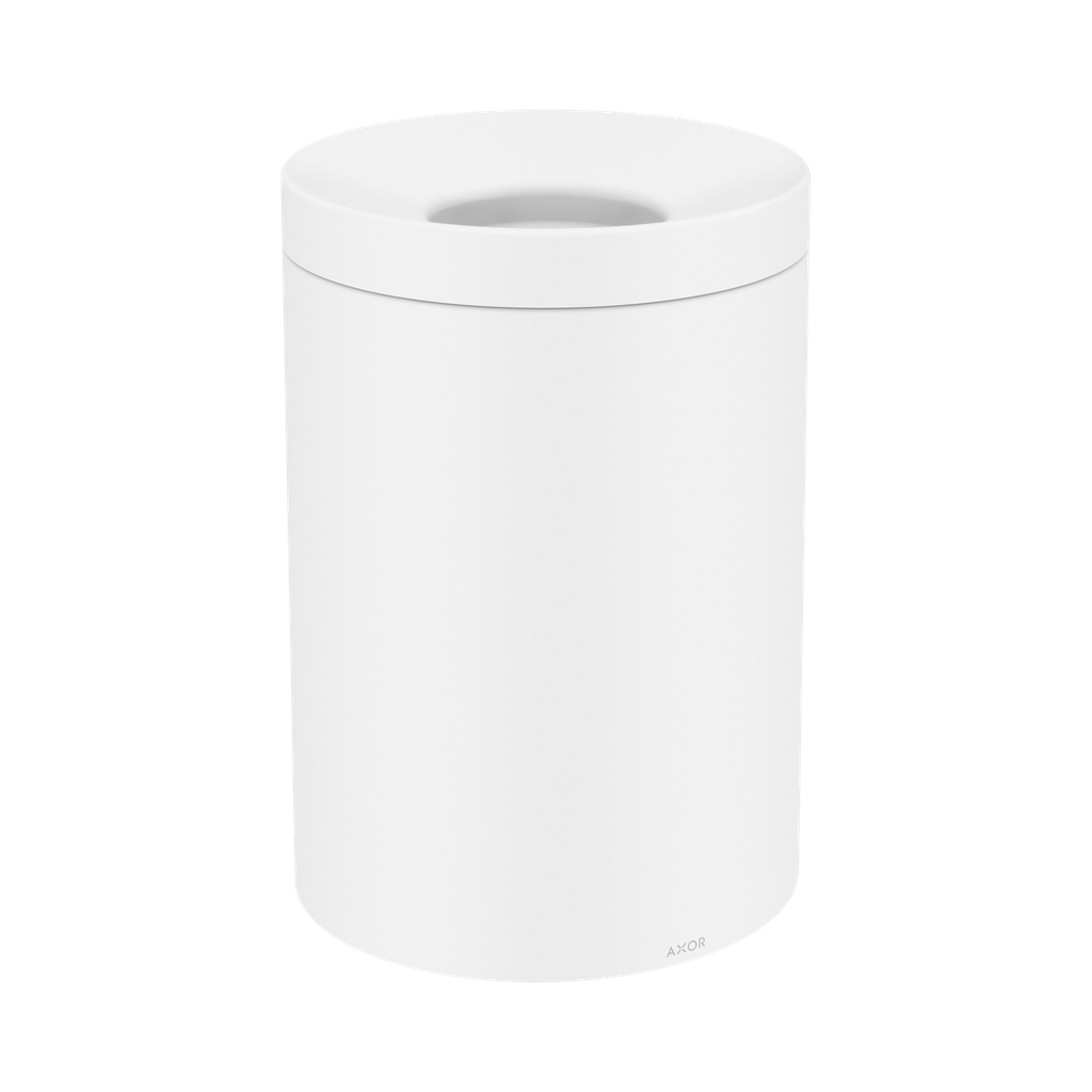 Hansgrohe 42872700 Axor Universal Circular Waste Bin Matte White