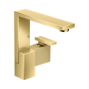 Hansgrohe 46021991 Axor Edge Single Hole Faucet 190 Diamond Cut Polished Gold Optic