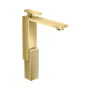 Hansgrohe 46031991 Axor Edge Single Hole Faucet 280 Diamond Cut Polished Gold Optic
