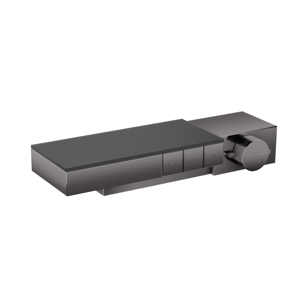 Hansgrohe 46141331 Axor Edge Thermostatic Trim For 3 Functions Polished Black Chrome