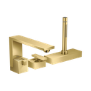 Hansgrohe 46431991 Axor Edge 3-Hole Roman Tub Set Trim Polished Gold Optic