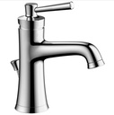 Hansgrohe 04773000 Joleena Single Hole Faucet 100 With Pop-Up Drain Chrome