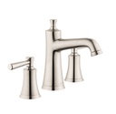 Hansgrohe 04774820 Joleena Widespread Faucet 100 With Pop-Up Drain Brushed Nickel