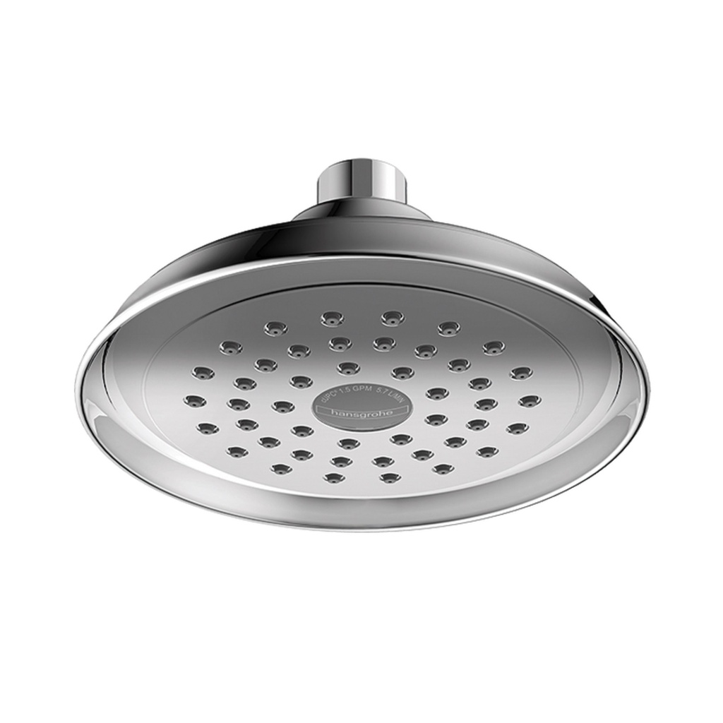 Hansgrohe 04781000 Joleena Showerhead 150 1-Jet 1.5 GPM Chrome