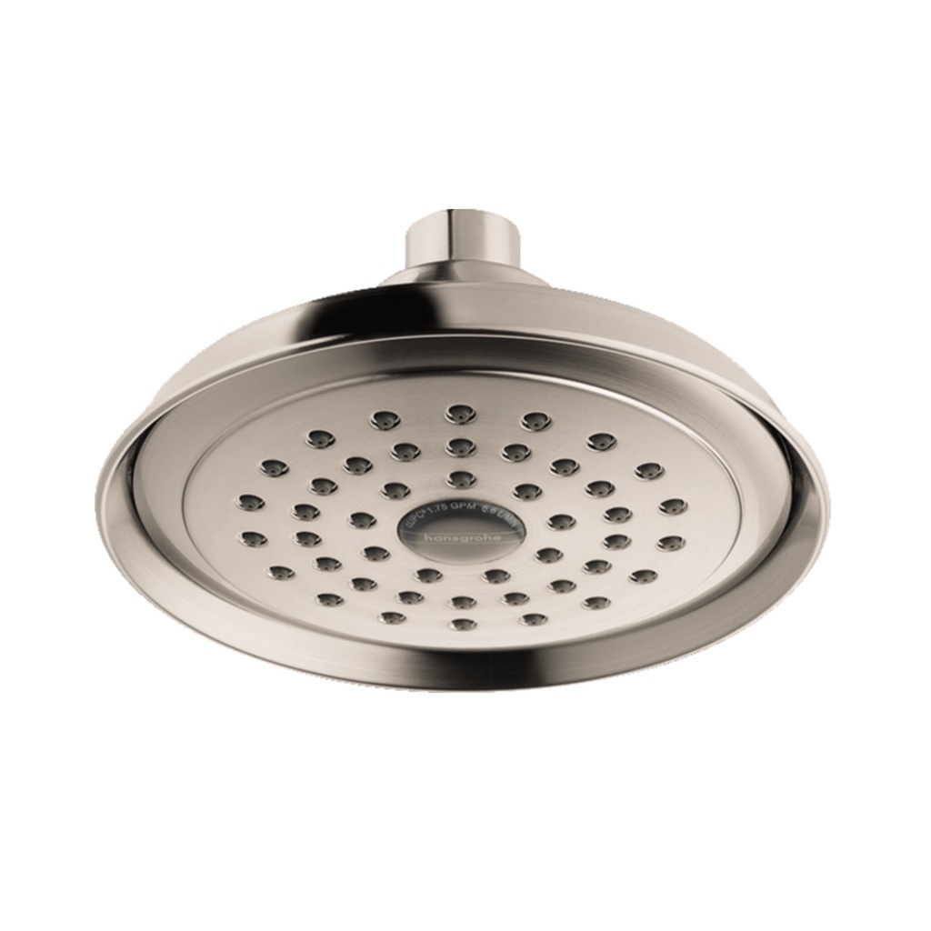Hansgrohe 04781820 Joleena Showerhead 150 1-Jet 1.5 GPM Brushed Nickel
