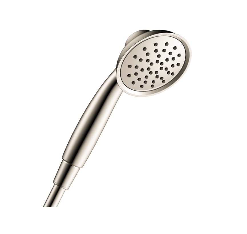 Hansgrohe 04782830 Handshower 95 1-Jet 1.75 GPM Polished Nickel