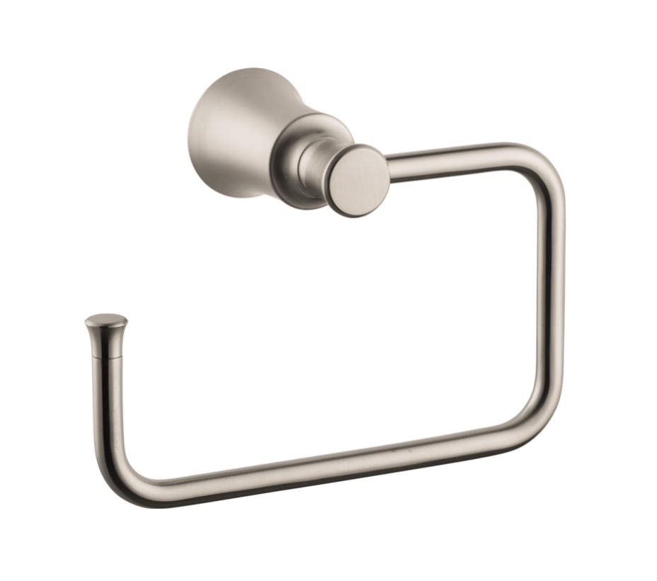 Hansgrohe 04786820 Joleena Towel Ring Brushed Nickel