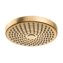 Hansgrohe 04825250 Croma Select S Showerhead 180 Brushed Gold Optic