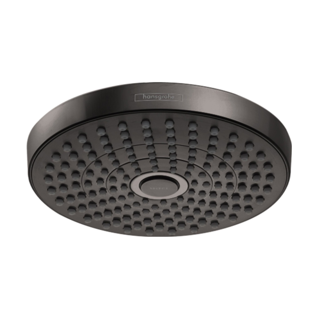 Hansgrohe 04825340 Croma Select S Showerhead 180 Brushed Black Chrome