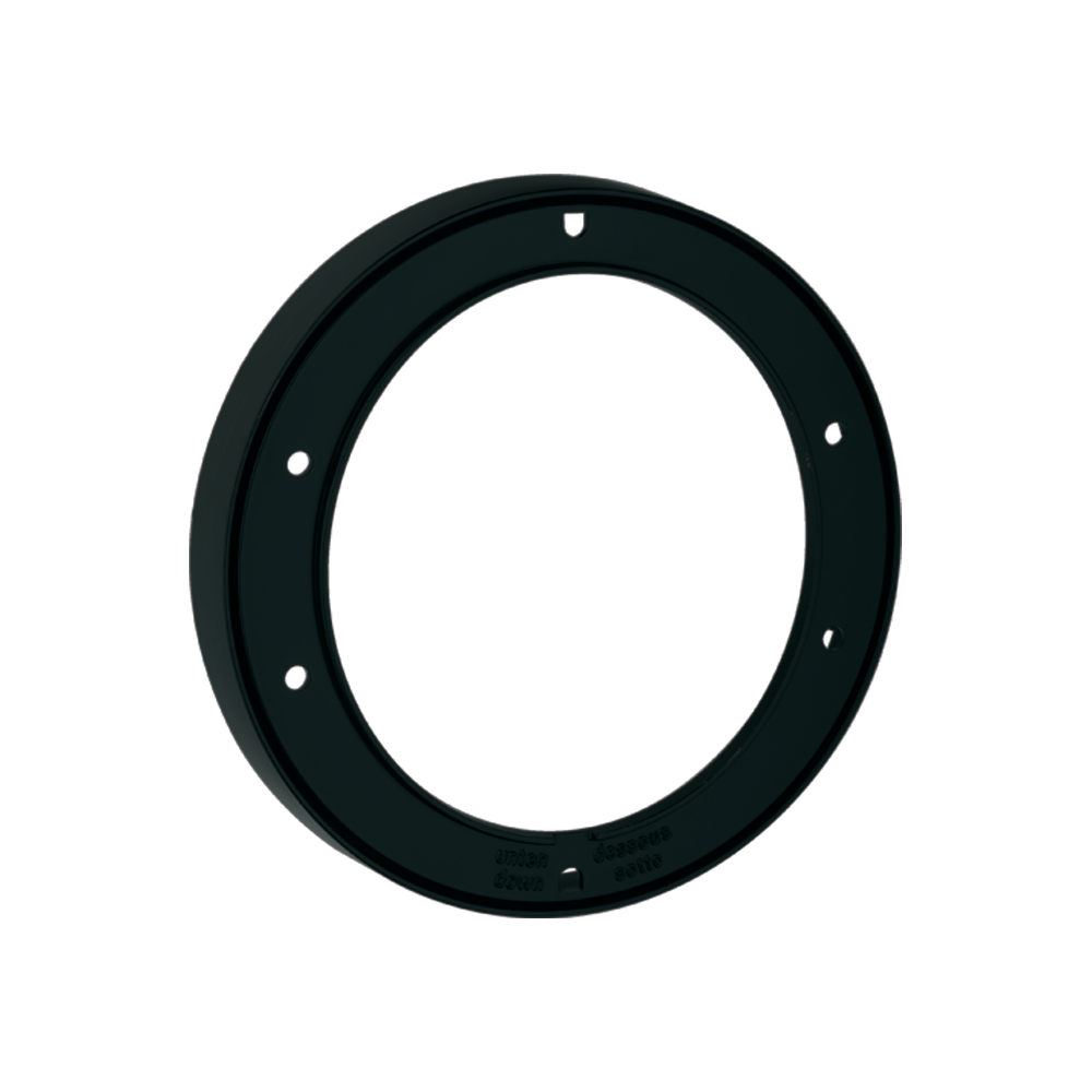 Hansgrohe 13596670 Shallow Extension Set Matte Black