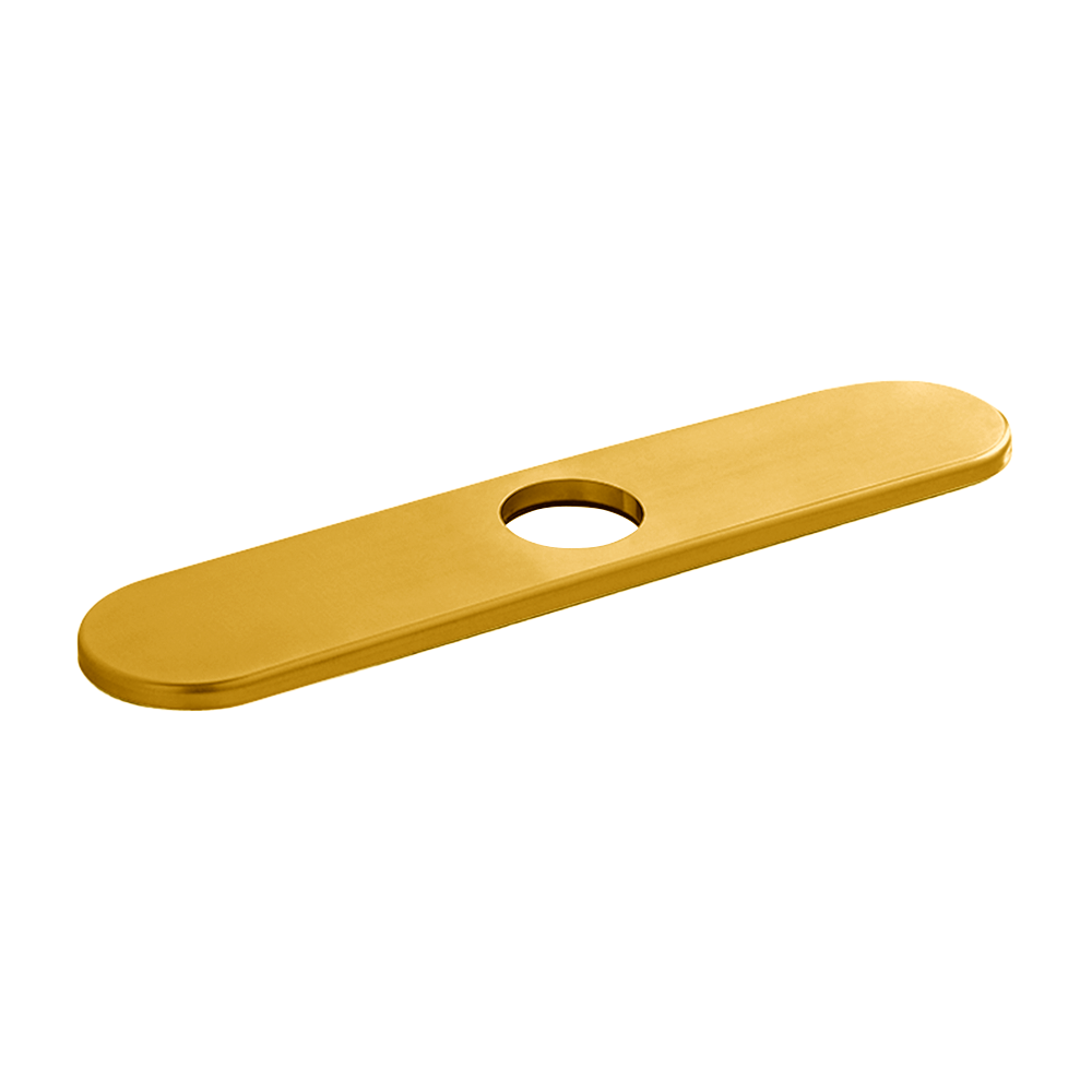 Hansgrohe 14019251 10" Base Plate For Single Hole Kitchen Faucets Brushed Gold Optic