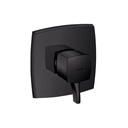 Hansgrohe 15769671 Ecostat Pressure Balance Trim Square Matte Black