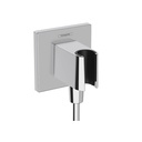 Hansgrohe 26889001 FixFit E Wall Outlet with Handshower Holder Chrome