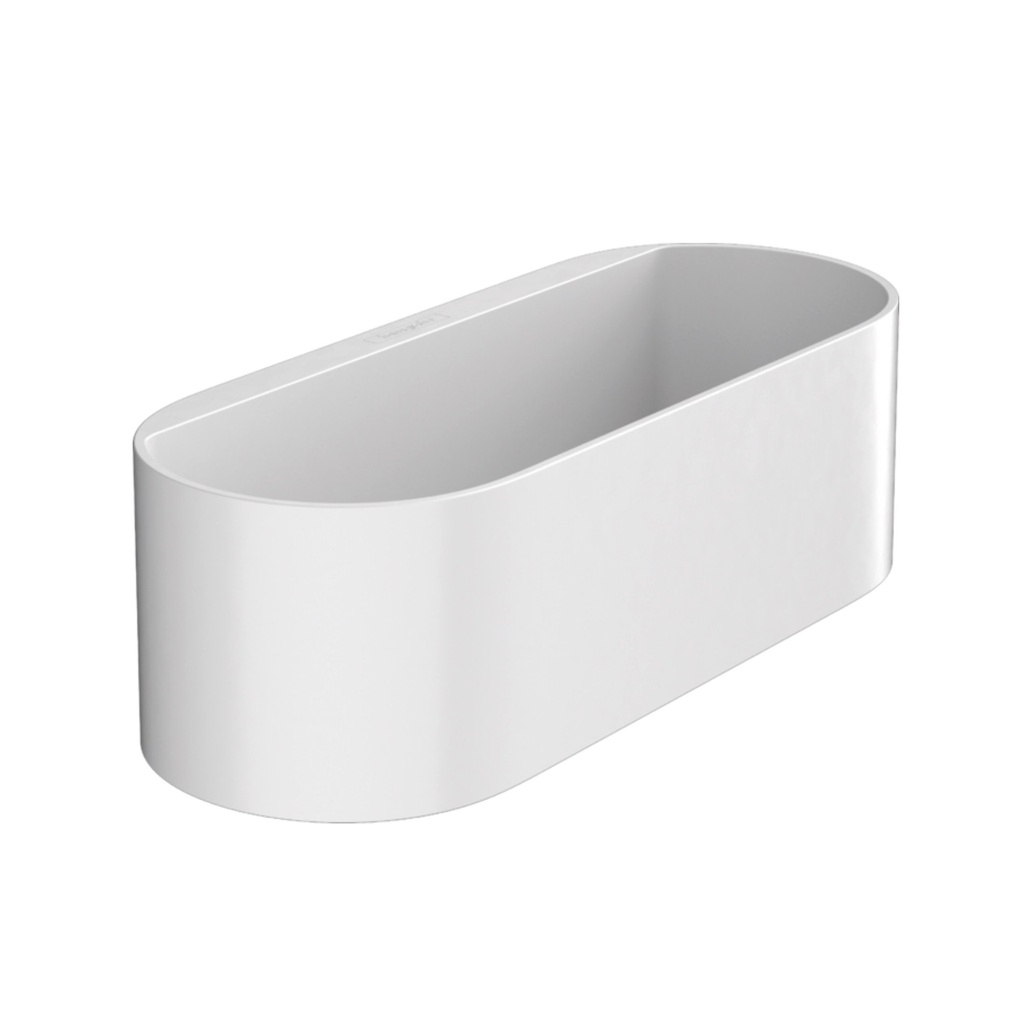 Hansgrohe 27912700 WallStoris Deep Storage Basket Matte White