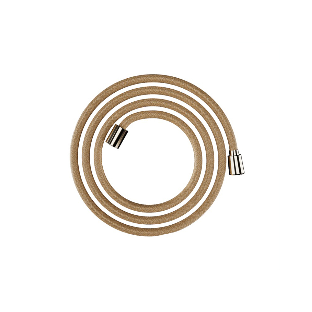 Hansgrohe 28230990 Designflex Textile Handshower Hose 80" Polished Gold Optic