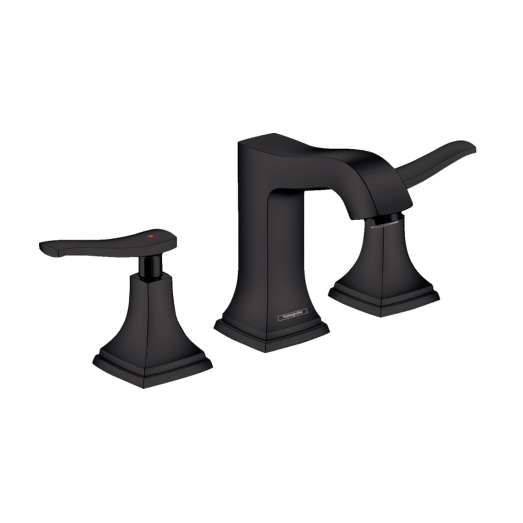 Hansgrohe 31330671 Metropol Classic Widespread Faucet 110 Matte Black
