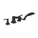 Hansgrohe 31441671 Metropol Classic 4-Hole Roman Tub Set Trim Matte Black