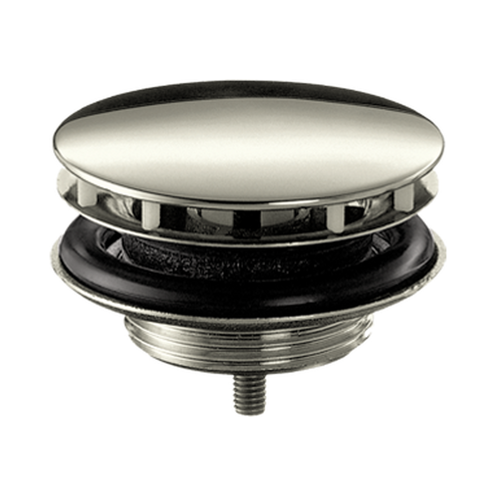 Hansgrohe 50001831 Non-closing without overflow Sink Drain  1 1/4 Inch Polished Nickel