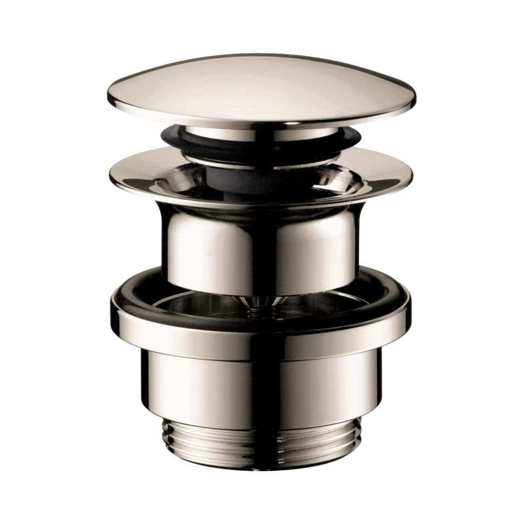 Hansgrohe 50100831 Axor Push-Open Sink Drain Polished Nickel