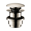 Hansgrohe 50100831 Axor Push-Open Sink Drain Polished Nickel