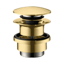 Hansgrohe 50100991 Axor Push-Open Sink Drain Polished Gold Optic