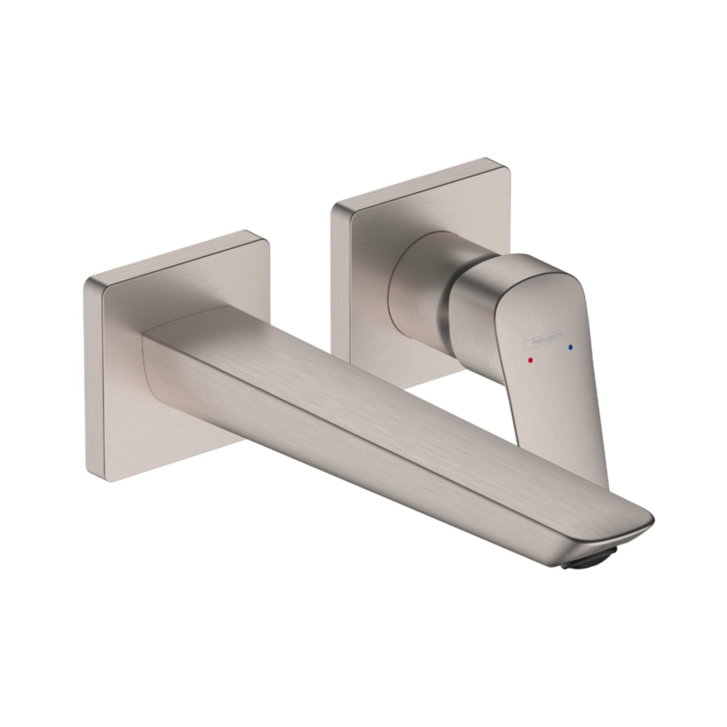 Hansgrohe 71256821 Logis Wall Mounted Single Handle Faucet Trim Brushed Nickel