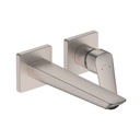 Hansgrohe 71256821 Logis Wall Mounted Single Handle Faucet Trim Brushed Nickel
