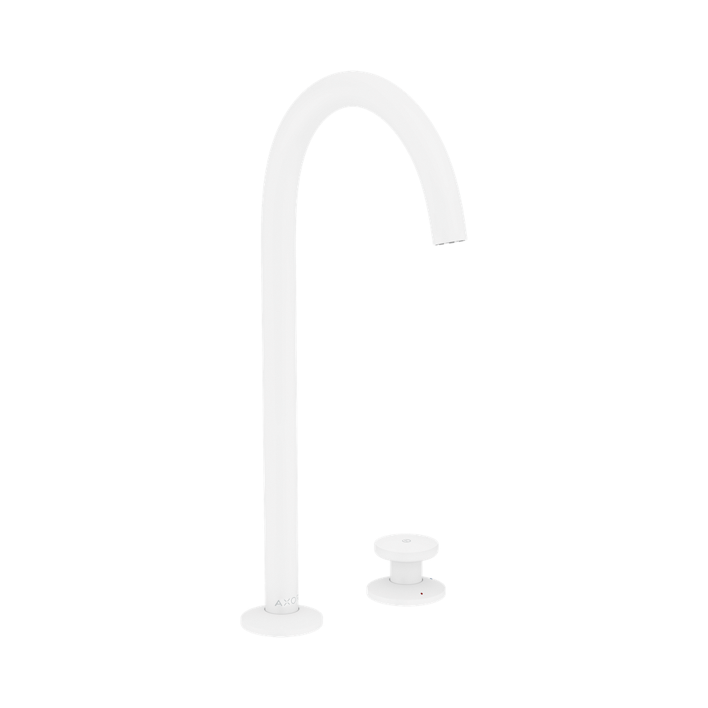 Hansgrohe 48060701 Axor One 2-Hole Single Handle Faucet 260 Matte White