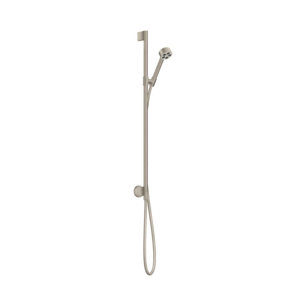 Hansgrohe 48791821 Axor One Wallbar Set 75 1-Jet With Wall Outlet Brushed Nickel